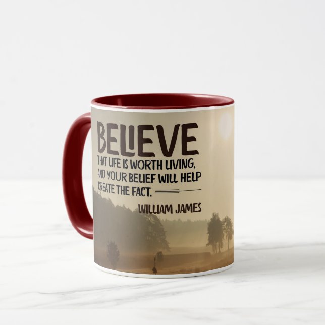 Tasse La vie vaut la vie (Devant gauche)