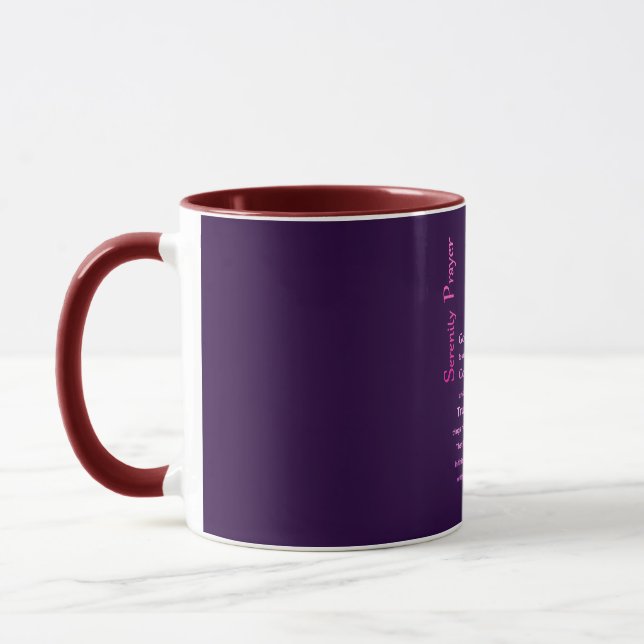 Tasse La Voie de prière de sérénité (Gauche)