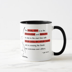 Tasse La vraie joie de l'agilité
