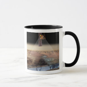 Tasse La vue de l'artiste de l'odyssée détectant la