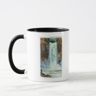 Tasse La vue de Taughannock tombe du fond