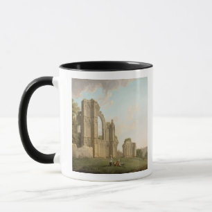 Tasse L'abbaye de St Mary, York, c.1778 (huile sur la