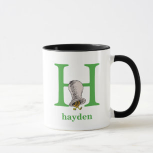 Tasse L'ABC de Dr Seuss : Lettre H - Vert   Ajoutez votr