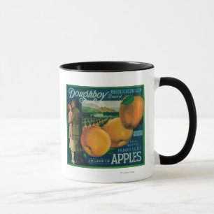 Tasse Label de vitesse Apple de Doughboy Watsonville, CA
