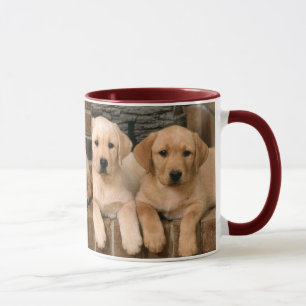 Tasse Labrador retriever jaune