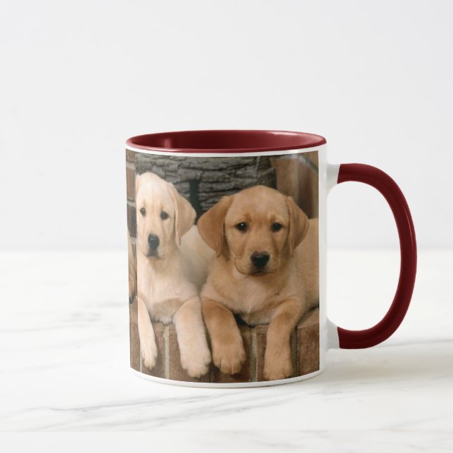Tasse Labrador retriever jaune (Droite)