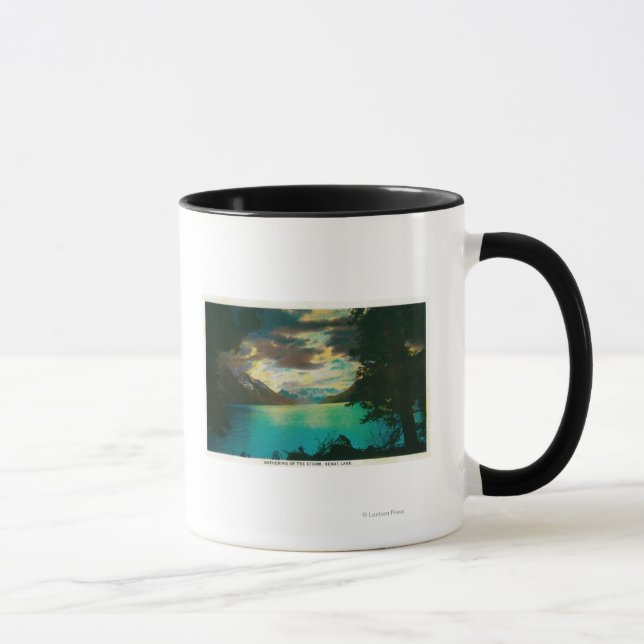 Tasse Lac Kenai, Alaska, collecte des tempêtes (Droite)