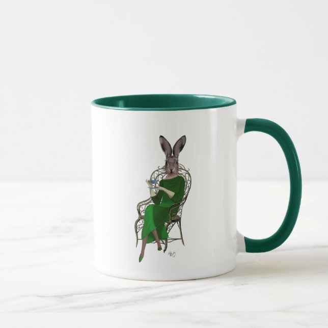 Tasse Lady Bella Rabbit Prendre du thé 4 (Droite)