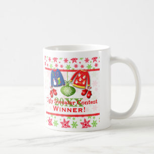 Tasse laide 2 de gagnant de concours de chandail