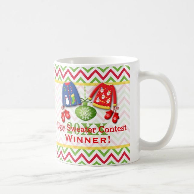 Tasse laide 2 de gagnant de concours de chandail (Droite)