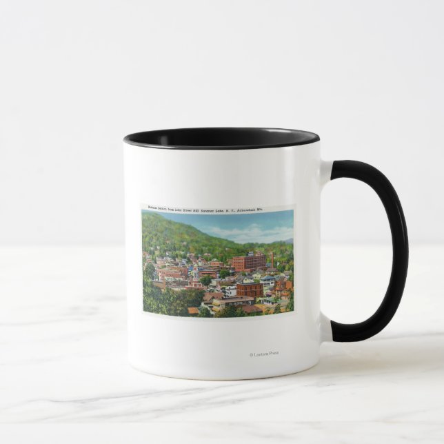 Tasse Lake Street Hill Vue de la section des affaires (Droite)