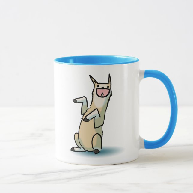 Tasse Lama heureux (Droite)