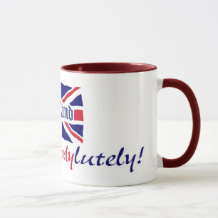 Tasse L'Angleterre Absobloodylutely