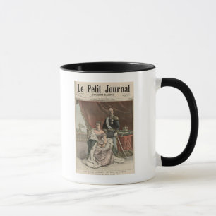 Tasse L'anniversaire de noces d'argent du roi