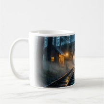 Tasse Lanterne Sentier à travers le tunnel de la f