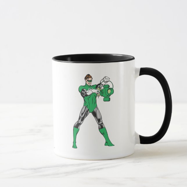 Tasse Lanterne verte avec lanterne (Droite)