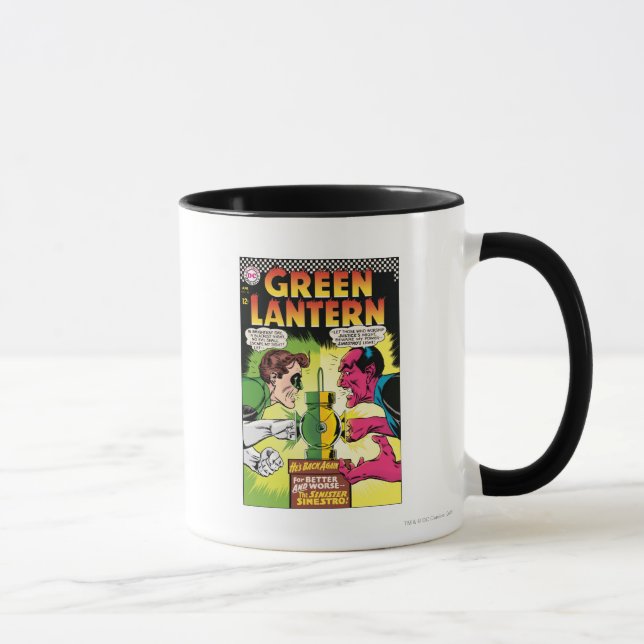 Tasse Lanterne verte contre Sinestro (Droite)