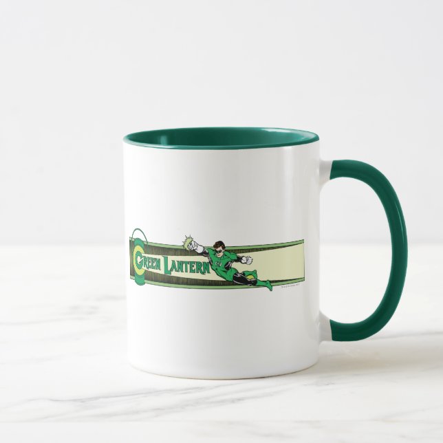 Tasse Lanterne verte et logo (Droite)