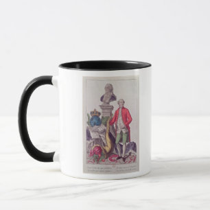 Tasse L'appel de Jacques Necker le 16 juillet 1789