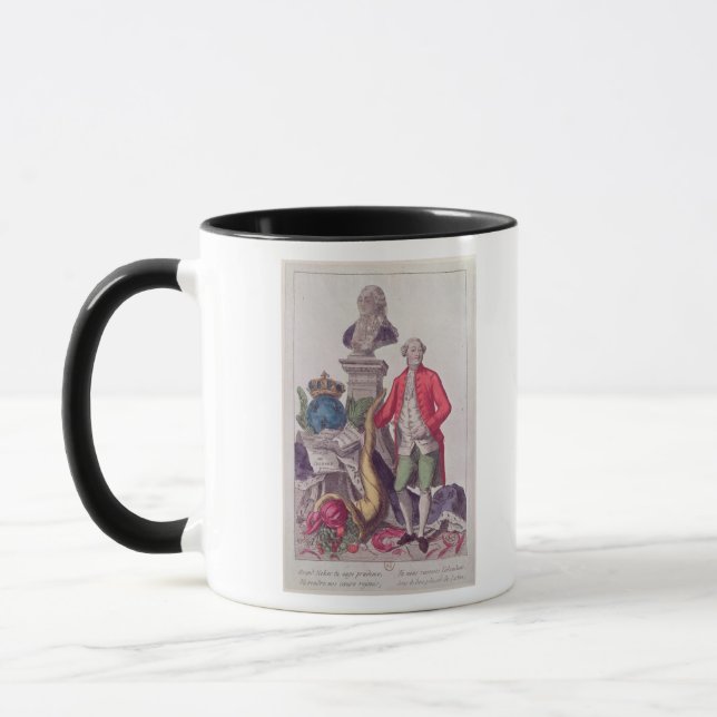 Tasse L'appel de Jacques Necker le 16 juillet 1789 (Gauche)