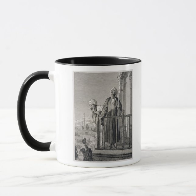Tasse L'appel du muezzin à la prière, 19ème siècle (Gauche)