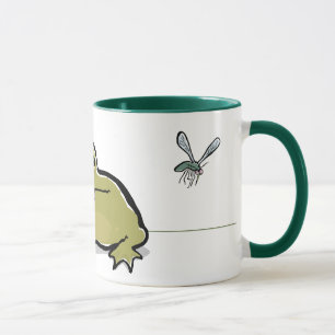 Tasse large-a dit la grenouille du bout des lèvres