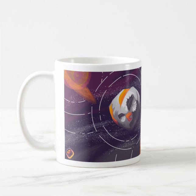 Tasse large de psyché (Gauche)