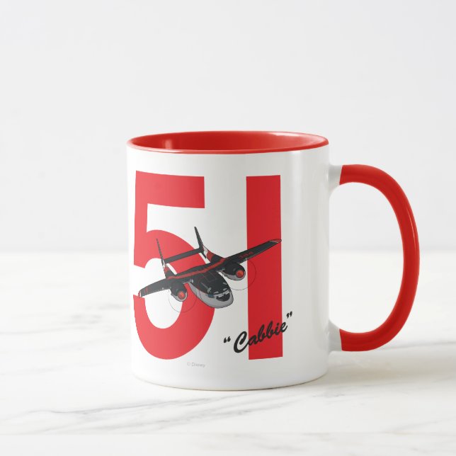 Tasse L'art des caractères de cabine (Droite)