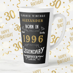 Tasse Latte 30e Anniversaire 1996 Legendaire Rétro