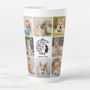 Tasse Latte 8 Photo Collage Animaux de compagnie Chien Perte S