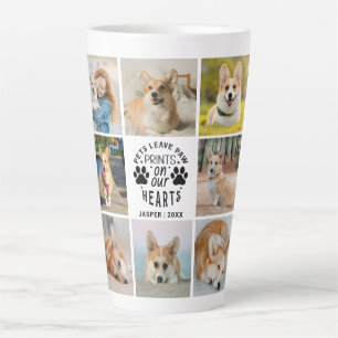 Tasse Latte 8 Photo Collage Pet Souvenir commémoratif