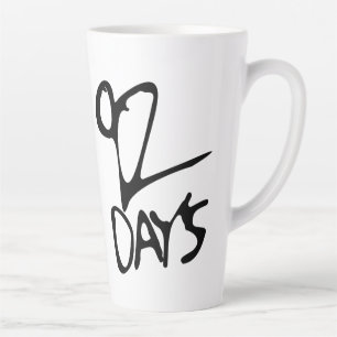 Tasse Latte 92 jours