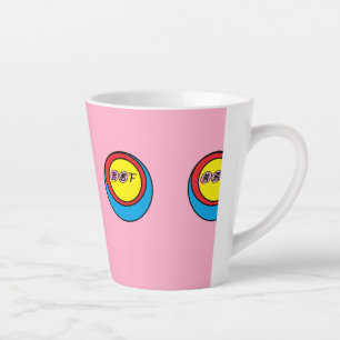 Tasse Latte à cœur chaud
