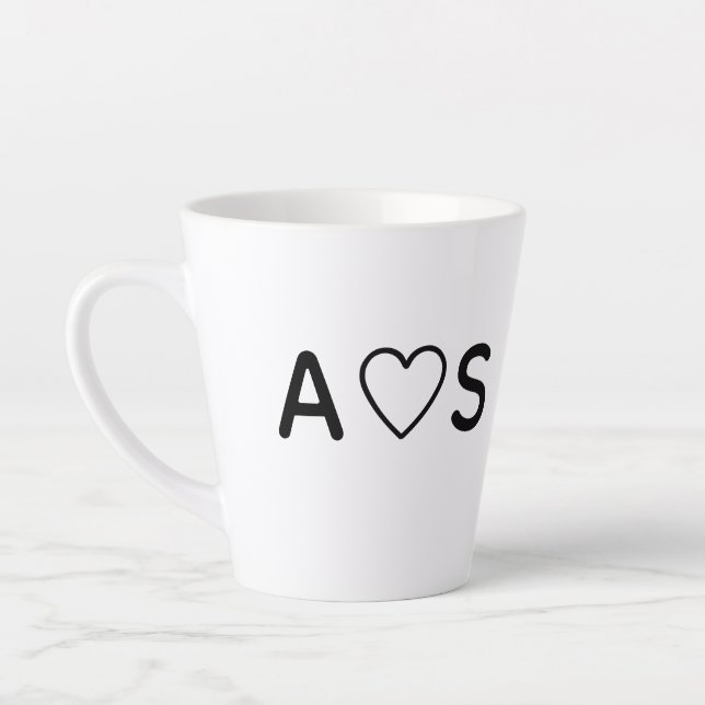 Tasse Latte A et S (Gauche)