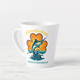 Tasse Latte A Little Bit of Luck In Every Cup Latte Cup 
