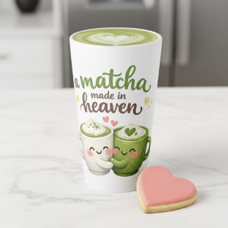 Tasse Latte A Matcha Made in Heaven Cute Funny Pun