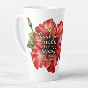 Tasse Latte A Mother’s Love Floral Mother’s Day