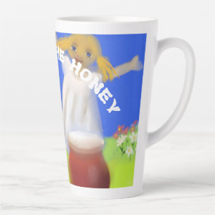 Tasse Latte Abeilles de miel