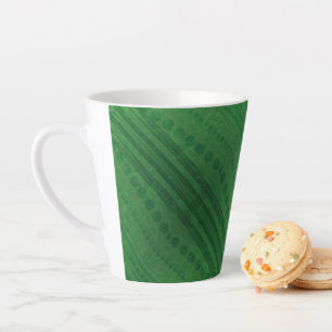 Tasse Latte Acceptation   Motif de Boho écologique