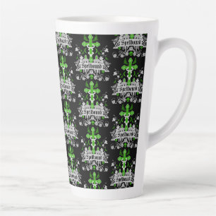 Tasse Latte Accessoires de mode Gothique Post Punk