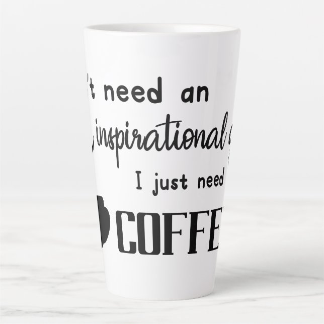 Tasse Latte Addicateurs De Café, Café Amusant, Citation De Caf (Devant)