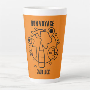 Tasse Latte Adieu Bon Voyage