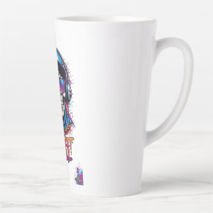 Tasse Latte ADOM "Street Soul" maillot graphique à manches lon