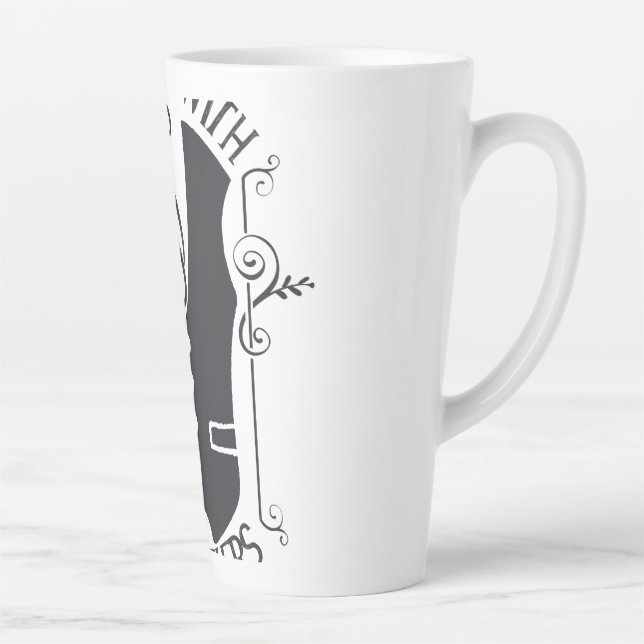 Tasse Latte Affilié Aux Hustlers (Droite)