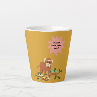 Tasse Latte Agent de chaos de taille de poche
