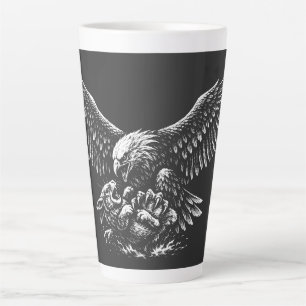 Tasse Latte Aigle de Cendres par BurnsInHell