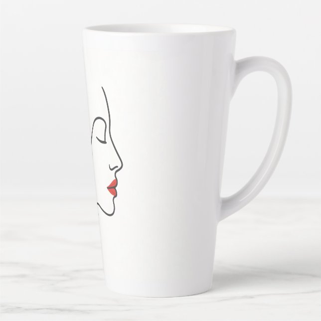 Tasse Latte Ailes émergentes - Portrait caché de guérison des  (Droite)