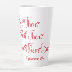 Tasse Latte Aimez-Les Les Gâter Leur Rendre Grand-Mère Drôle
