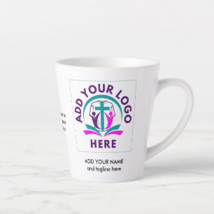 Tasse Latte AJOUTER VOTRE LOGO Business Church Merchandises