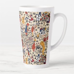 Tasse Latte Alice au pays des merveilles